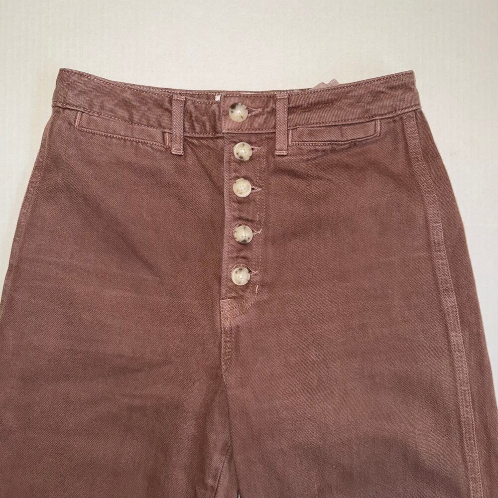 Reformation Jeans Lexi High Rise Wide Leg Size 26 Boho Indie - Picture 3 of 7